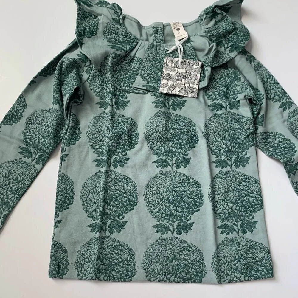 NWT Kate Quinn Organics Girl Top 6 years